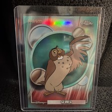 Topps Chrome Disney 100 Owl Serial #079/199 Card #127 Non-Sport Trading Card