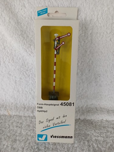 Señal de semáforo OBB calibre HO 45081 con dos brazos modelo de latón | Zustand: Used