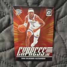 Panini Donruss Optic 2024-25 Express Lane Shai Gilgeous-Alexander #24 Thunder