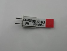 Futaba 36Mhz FM Single Conversion Receiver Crystal Channel 635 36.350