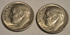1974 P D Roosevelt Dime Clad ** ON HAND **