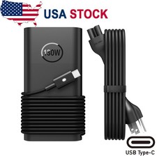 For Dell 130W USB-C Type-C Charger XPS 15 2IN1 9575 Precision 5530 Latitude 7410