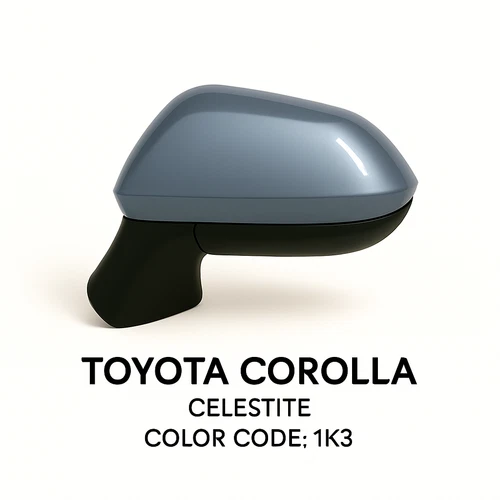 NEW CELESTITE mirror fits 20-25 Corolla Sedan  Driver LH Power noheat