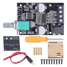 ZK-502L Bluetooth Stereo Digital Power Amplifier Module Board for DIY Speakers