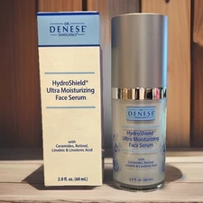 Dr. Denese New York HydroShield Ultra Moisturizing Face Serum large New In Box!