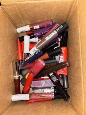 40 Name Brand Mixed Lipstick, LipGloss, Revlon, Maybelline, Burt's Bees ++++