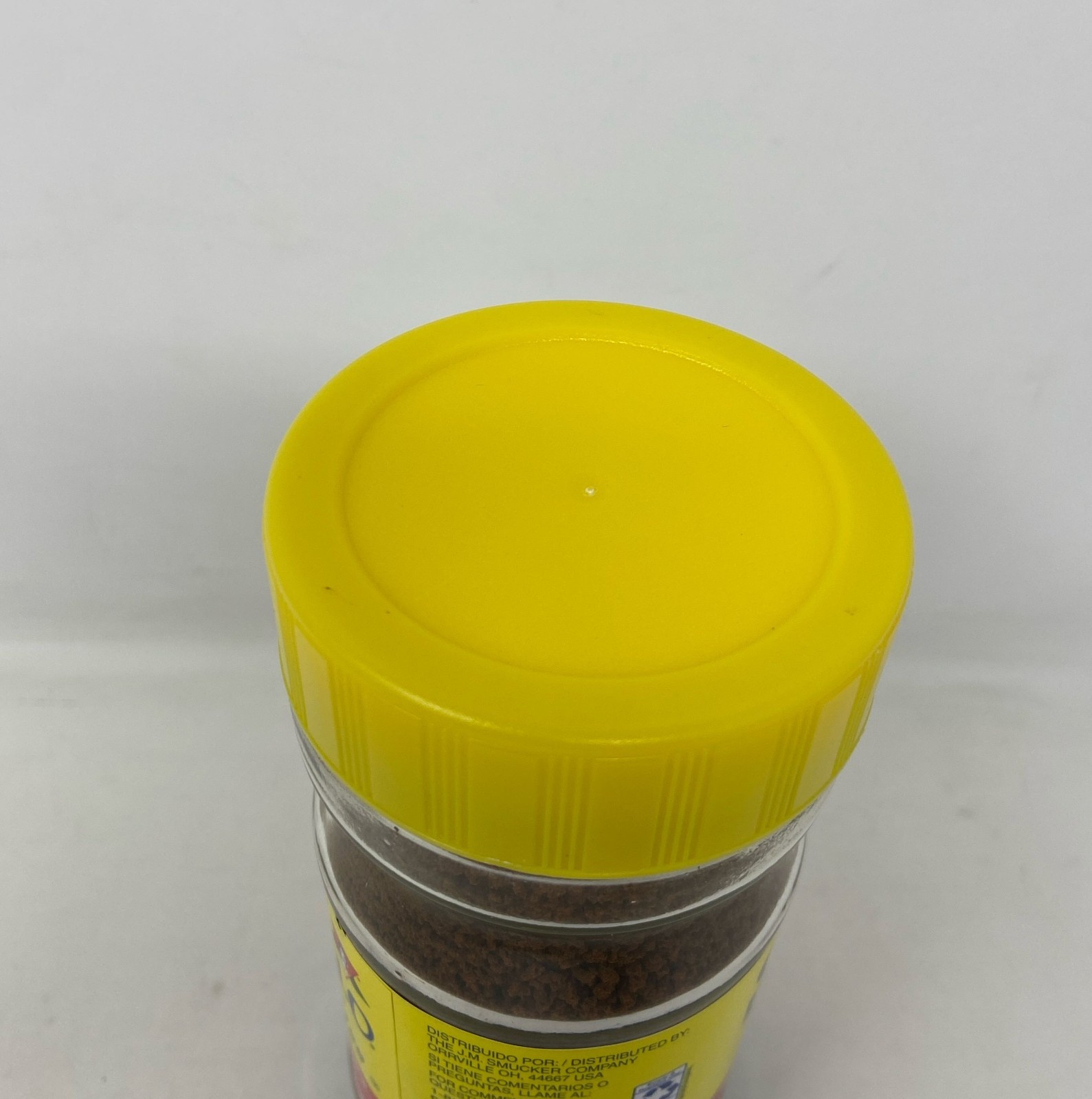 Cafe Bustelo Espresso Instant Coffee 3.5 oz Jar - Yellow Lid/Label