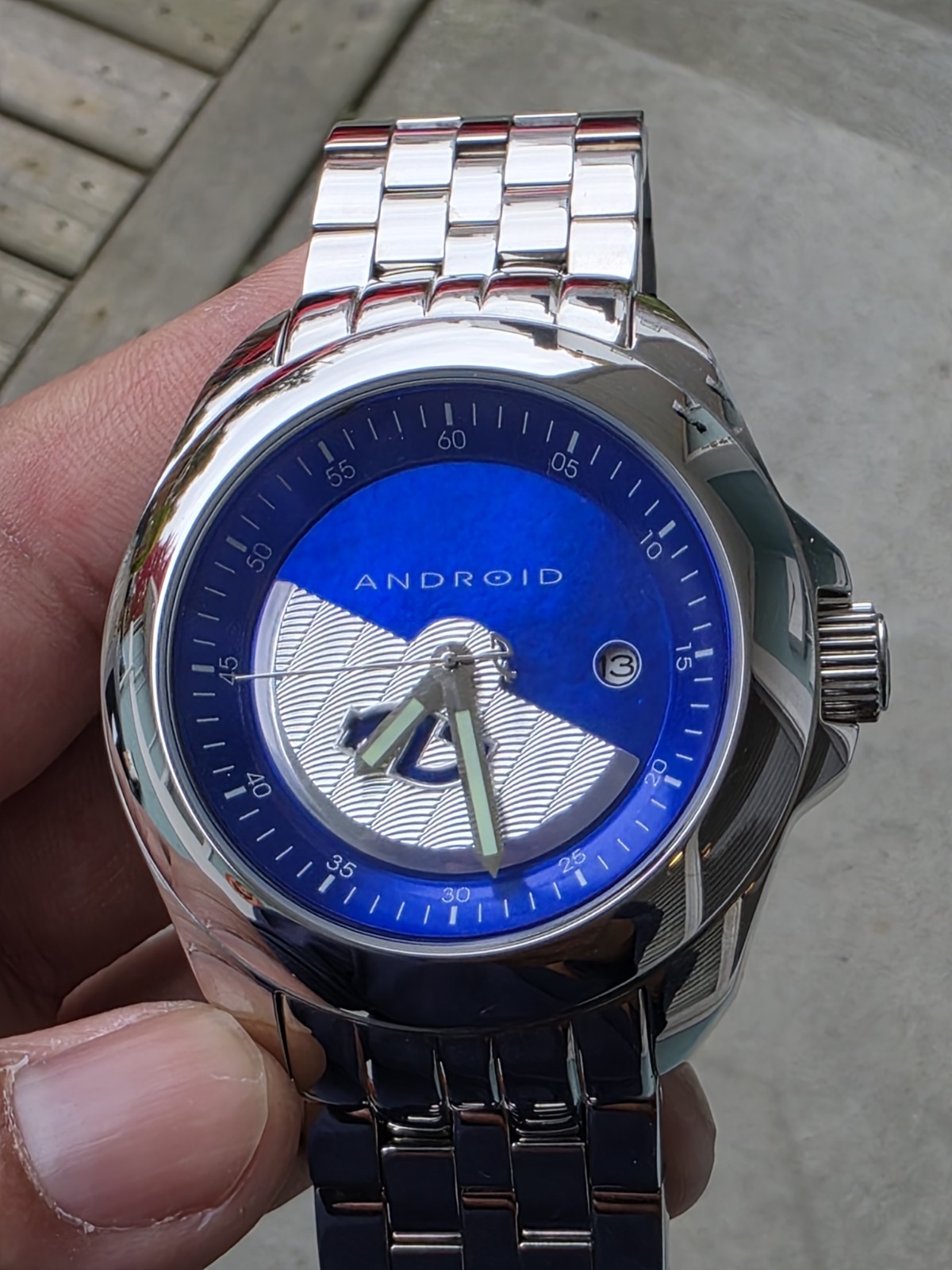 Android Rotor Automatic NH 35 Watch Movement Auto… - image 1