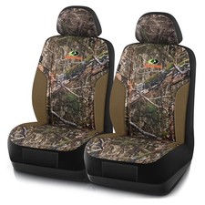 Mossy Oak Camo Car Seat Covers Made With Tan Rip-stop Oxford Front Seats Mossy Oak Camo Car Seat Covers Made With Tan Rip-stop Oxford Front Seats