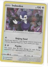 Indeedee 056/072 Holo Rare Shining Fates Pokemon Holo Near Mint