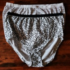 Fruit Of The Loom Full Briefs Womens 10 Lot Of 2 Cotton Panties Underwear