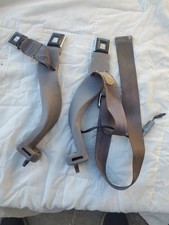 92-96 Ford Pickup Truck Jump Seat 402040 Bucket Seat Belts Seatbelts Gray