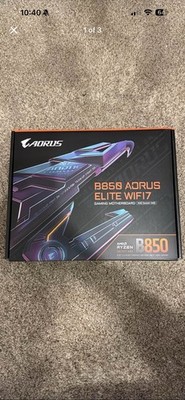 GIGABYTE B850 AORUS ELITE WIFI7 AM5 AMD ATX DDR5 Wi-Fi 7 Motherboard