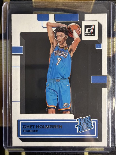 2022-23 Panini Donruss - Rated Rookie Chet Holmgren #202 (RC)