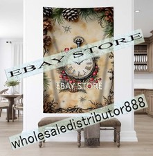декора стен Pocket Watch tapestry vintage
