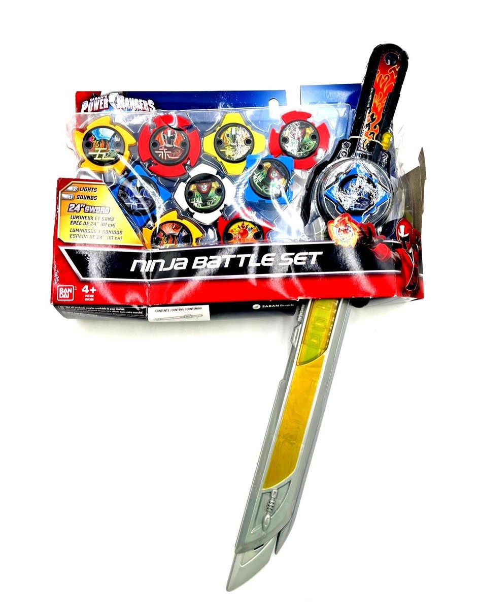バトル・ロワイアル Power Rangers Ninja Steel DX Ninja Star Blade Ninja Battle Set
