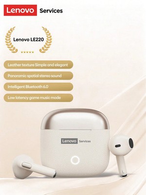 Lenovo LE220 Minimalistische Bluetooth Ohrhörer für Sport und Musik mit Billig24