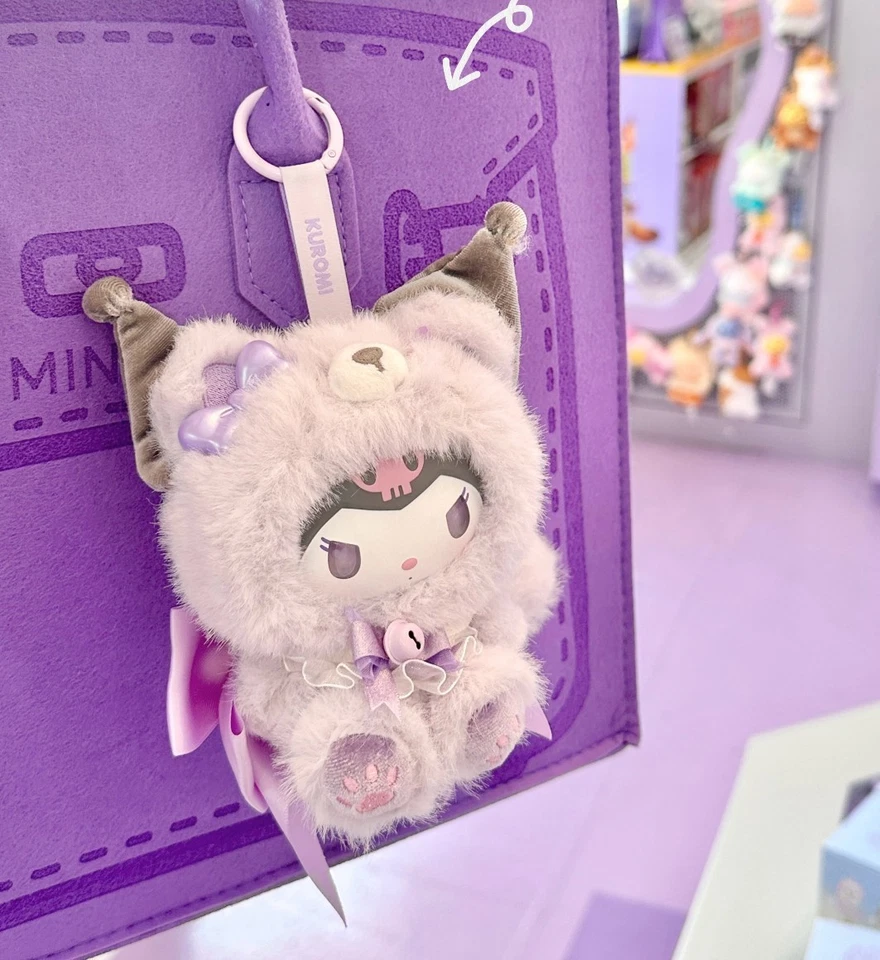 MINISO Personajes Sanrio Serie Fox Island Peluche Caja Ciega Confirmada Figura Juguete Foto 4 de 4