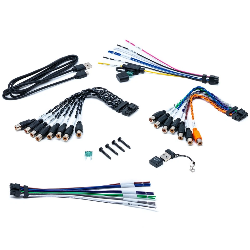 Hertz S8 DSP ultrakompakt wetterfest HiRes 6IN-8OUT App für Auto Motorrad Boot - Bild 4 von 4