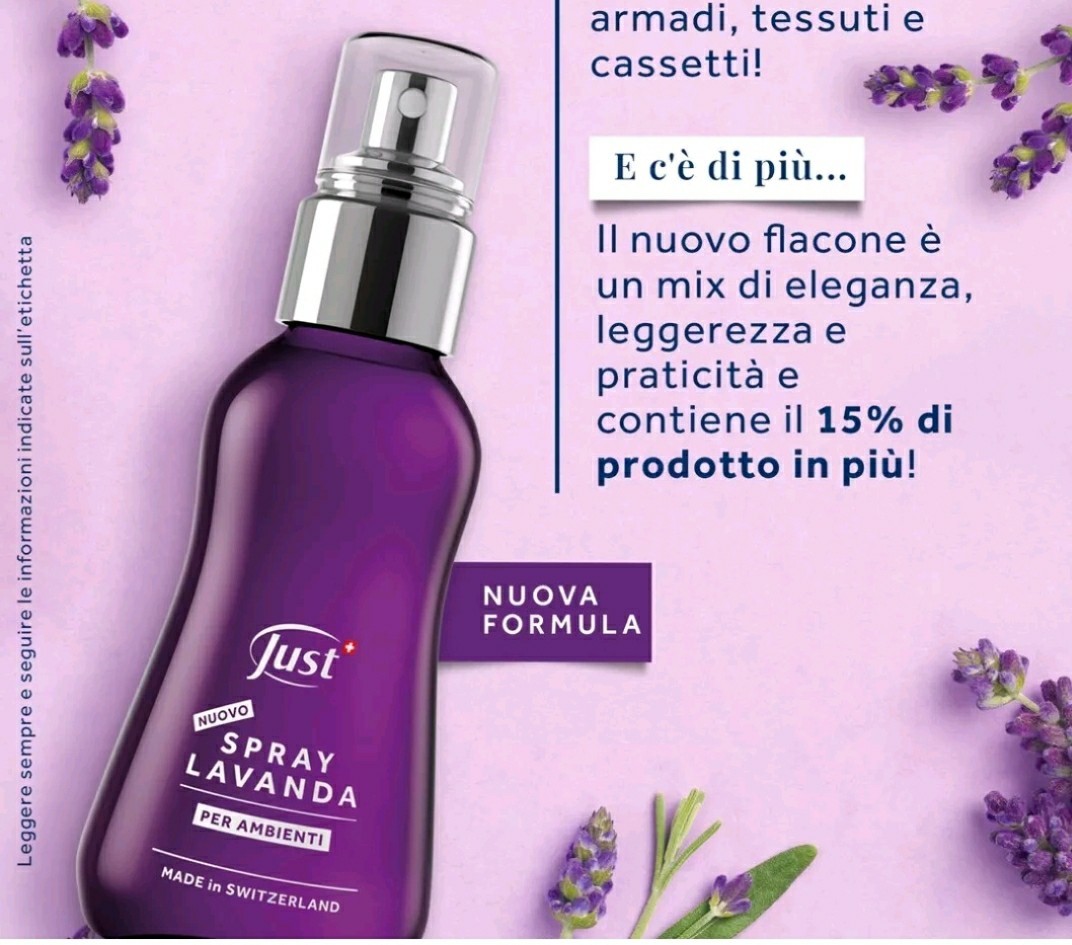 Just Spray Lavanda: Profumo di Provenza e Protezione Antitarme - 1