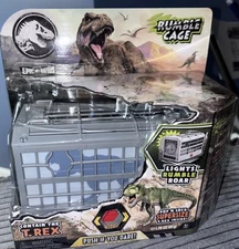 Jurassic World Captivz Epic Battles T-Rex Rumble Cage Lights and Sounds