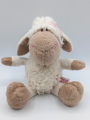 Nici Jolly Mäh Schaf Plüschtier rosa Blum Bauchtasche Stofftier Schlenker