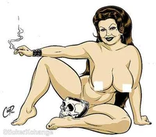 La Chica STICKER Decal Poster Artist Coop CP50 LARGE SIZE