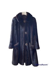 Pelliccia di Visone Nero Donna