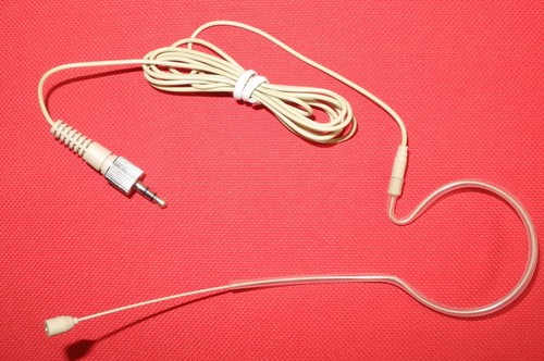 Skin color Single ear Hook Headset Microphone Mic for Sennheiser Wireless - Picture 5 of 5