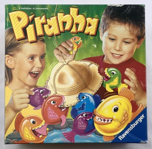 2004 Piranha Game by Ravensburger Complete in Great Condition FREE SHIPPING - Picture 8 of 9