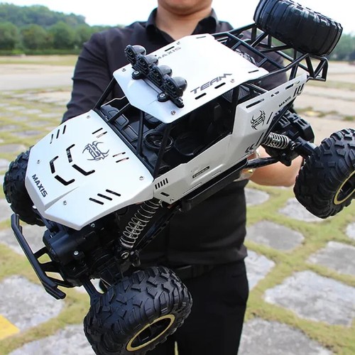 4DRC 1:12 / 1:16 4WD RC Auto con Luci Led Buggy Fuoristrada Controllo Camion - Foto 16 di 18