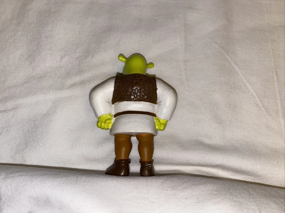 Figuras Shrek 2 Shrek y Gato y Botas 2003 Dreamworks Foto 2 de 2