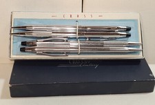 vintage cross pen and pencil set Rare Double Set