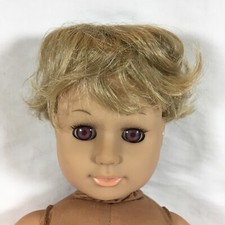 IMSCO World of Doll Style M-60 Color 24 Doll Wig Short Straight Hair Cut Size 10