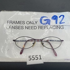 ESCADA A1P E370 Eyeglasses Frame Italy Pat 50-17-130 G92
