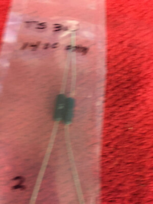 TS 3W TEPRO 1% RESISTORS 1400 OHM 3 WATT 2 PCS NOS