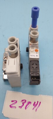 SMC VQ1171-5M-C6 SMC VALVE, SGL SOL, CASSETTE (DC