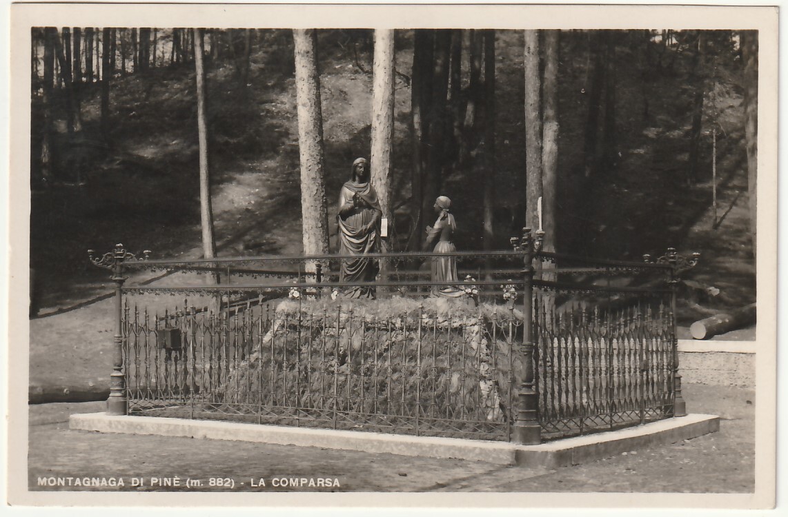 MONTAGNANA DI PINE' - TRENTO - LA COMPARSA - VIAGG. 1948 -11231-