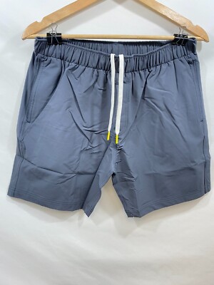 Oliver's Men's All Over Zip Shorts 7.5'' Inseam Wick/Stretch Org $79 NWOT Cobalt