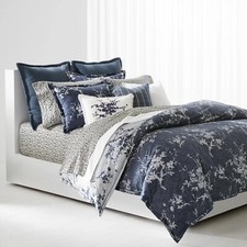 7 pc Ralph Lauren Eva Botanical King Duvet Cover, Shams, and Sheet Set 770 NIP