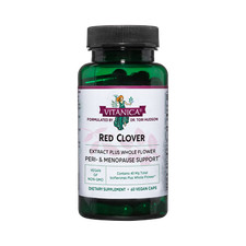 Vitanica, Red Clover, Red Clover Extract Plus, Vegan, 60 Capsules