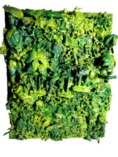 MUSK YAI 1 OF A KIND PAINTING Sgt. Rock 16X20 RTH 2024 16X20