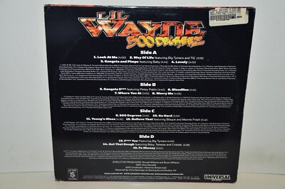 Lil Wayne - 500 Degreez (2002 - 2 x Vinyl, LP) Cash Money Records