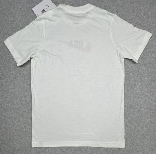 Boys Nike Tee Team USA White Swoosh Youth T-Shirt Size Large (14/16) - Picture 9 of 9