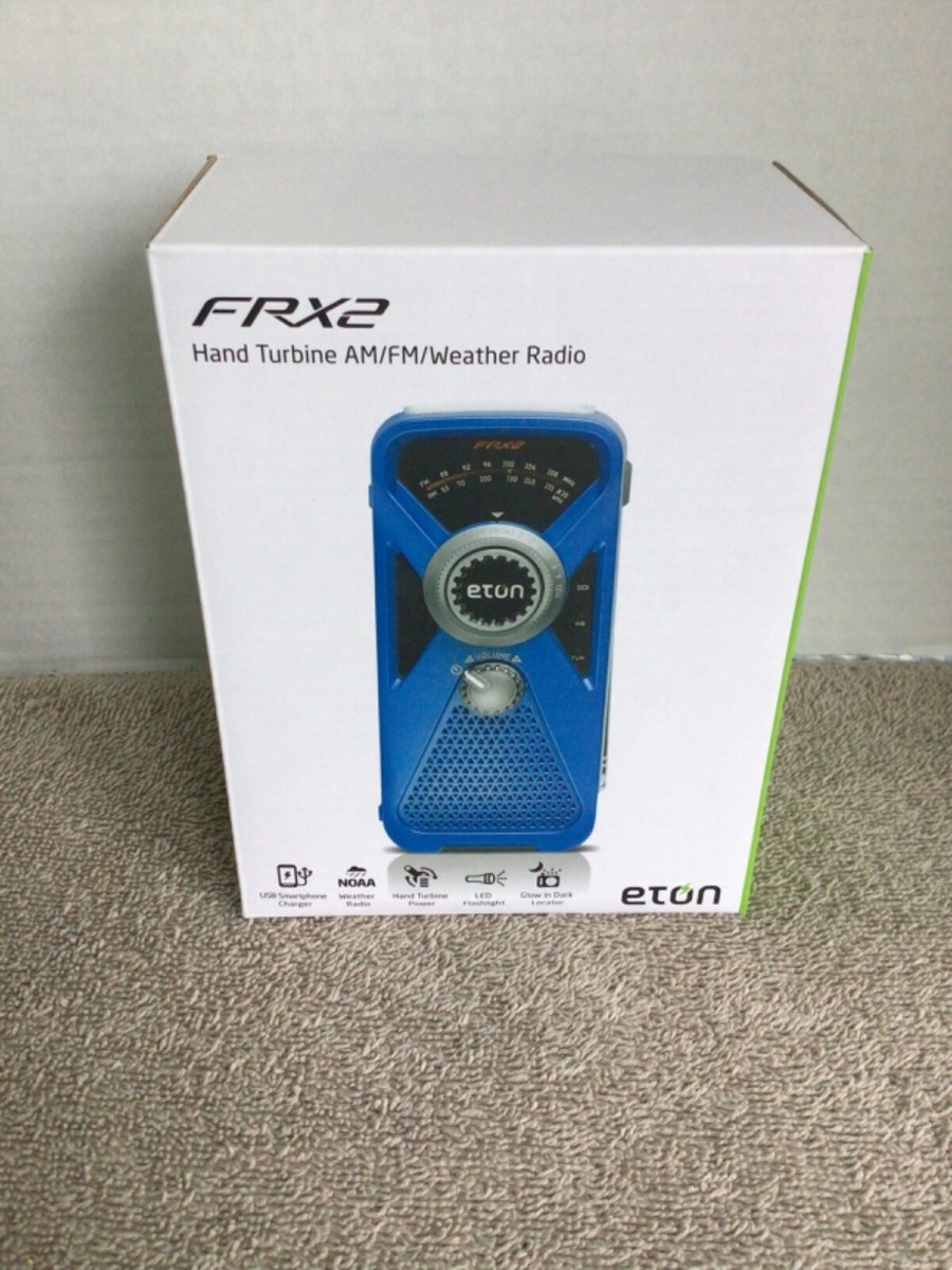 Eton Frx2 Hand Turbine Am/fm Weather Radio With USB Smartphone