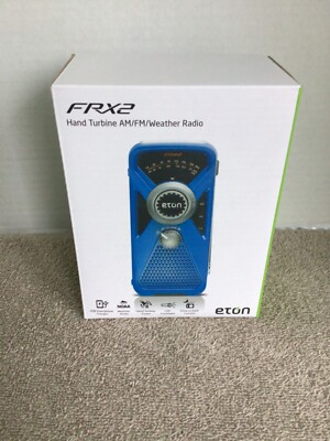 Eton FRX2 Hand Turbine AM/FM Weather Radio With USB Smartphone Charger