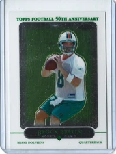 2005 Topps Chrome Brock Berlin Rookie Card #206 🏈🔥Set Break🔥🏈