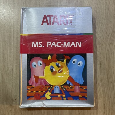 Ms. Pac-Man Atari 2600 Spiel NEU SEALED OVP