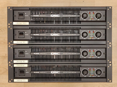 QSC PL340 Powerlight Gen3 Lightweight Power Amplifier, used, very