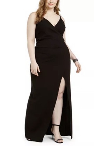 NWT Emerald Sundae Trendy Plus Size Juniors' Wrap Gown Size 2X Juniors’